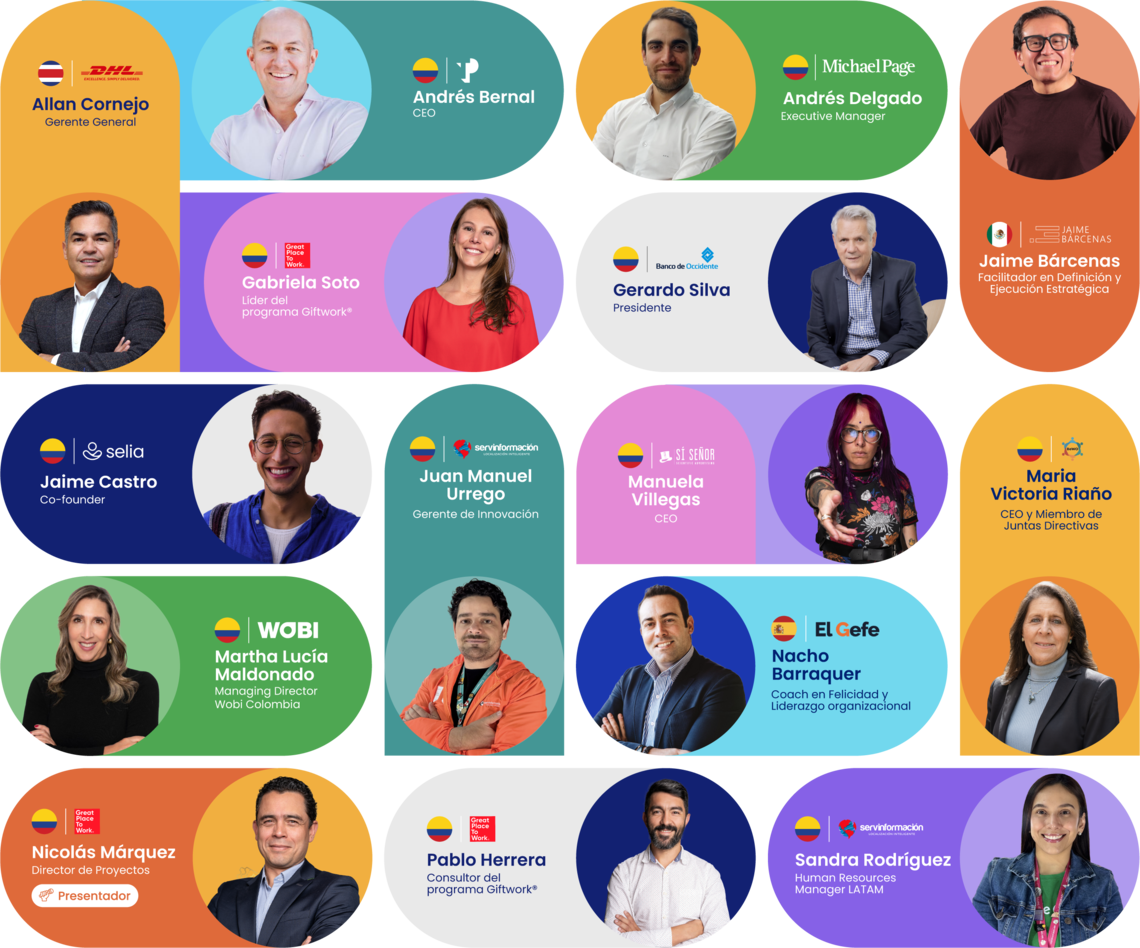Conoce los Speakers del Great People Connect 2025