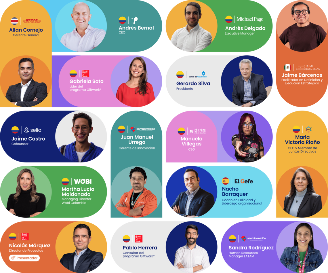Conoce los Speakers del Great People Connect 2025
